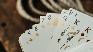 Naipes de póquer personalizados náuticos edición Admiral GOLD para gente de mar - Product Image 4