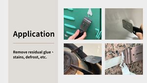 Grattoir à lame de rasoir avec poignée Outils de véhicule Matériau du joint Pro - Product Image 5