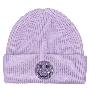 Bonnet en tricot doux et chaud entièrement personnalisé, élégant, à rayures, avec lettres et strass, parfait pour un style décontracté et tendance en hiver - Product Image 2
