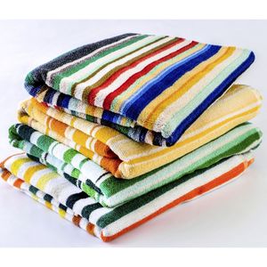 ผ้าขนหนูชายหาดผ้าฝ้ายซับน้ำได้ดีสำหรับกลางแจ้งชายหาด - Product Image 1