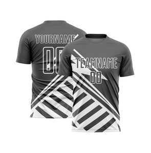 Maillots de football personnalisés en gros, doux et respirants, 100 % polyester, sublimation avec logo imprimé, style haut de gamme, pour adultes, fabrication OEM - Product Image 6