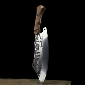 Cuchillo para picar de acero inoxidable forjado de alta resistencia ODM de 15 pulgadas personalizable de alta calidad para cocina y corte de huesos - Product Image 3