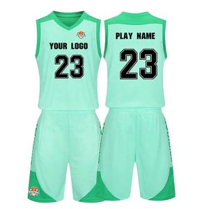Uniforme de basket-ball personnalisé de bonne qualité bon marché matériau en maille vierge réversible séchage rapide vente en gros maillot de basket-ball pour jeunes - Product Image 5