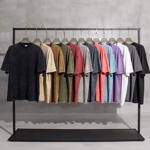 Vente en gros 100% coton de qualité supérieure personnalisé sérigraphie logo formel écologique coupe régulière t-shirts pour hommes - Product Image 4