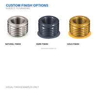 Kit de réparation de filetage métrique 3/4-10 UNC M14x1.25 pour moteurs Ford 4.6/5.4L à 2 soupapes, en acier inoxydable usiné CNC, pour bougies d'allumage