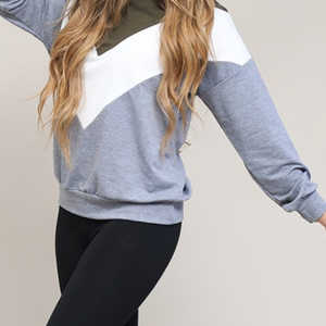 เสื้อสเวตเตอร์คอกลมแขนยาวสำหรับทุกเพศเสื้อสเวตเตอร์ปักลาย3D แขนยาวคอกลมพิมพ์โลโก้ตามสั่ง - Product Image 5