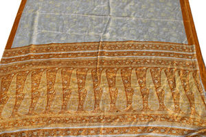 Indian Traditional Silk Fabric Art Silk Sari's Vintage Silk Saree <b>for</b> <b>Women's</b> Clothing - Product Image 3