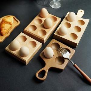 SELECT SOPORTE DE HUEVOS DE MADERA DE ALTA CALIDAD PARA COCINA DE GRANJA y Uso en el mercado Utensilios de cocina Bandeja de huevos para Keed Egg Safe - Product Image 5