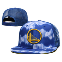 Gorra de béisbol deportiva de malla de 5 paneles personalizada al por mayor con bordado 3D de tela vaquera, diseño ajustable para las cuatro estaciones, uso en exteriores