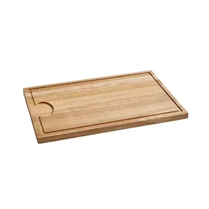 Planche à découper en bois de qualité supérieure en forme de rectangle pour cuisine servant un restaurant d'hôtel fabriqué en Inde - Product Image 2