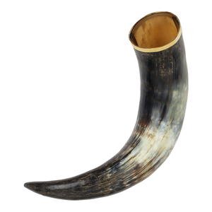 Cuerno para beber vikingo grabado personalizado Natural 100%, gran capacidad, hecho de cuerno de buey de Búfalo, decoración personalizada - Product Image 2