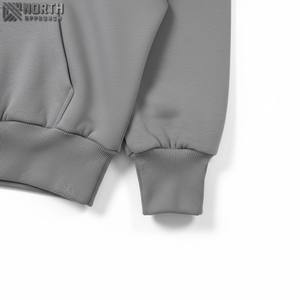 Sweats à capuche personnalisés unisexes 100% coton French Terry Fleece 360gsm Hoodie Vintage Heavyweight Oversized Blank Hoodie Men 450 gsm - Product Image 3