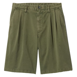 Pantalones cortos de hombre de algodón French Terry 100% con logotipo personalizado de verano de alta calidad, pantalones cortos deportivos de calle con cordón de Color sólido para hombre, OEM - Product Image 1