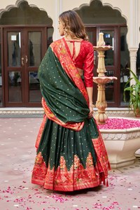 Série présentant les nouvelles tendances de la Navratri, spécial Lehengacholi Reverser Casual pour mariage et Diwali - Product Image 3