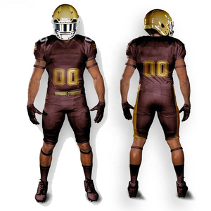 Conjunto de entrenamiento de talla grande uniformes unisex transpirables ropa deportiva personalizable fútbol americano al por mayor - Product Image 6