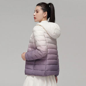 แจ็กเก็ตขนเป็ดสำหรับผู้ชายแจ็กเก็ตปักเป้ายีนส์ออกแบบโลโก้ได้ตามต้องการ - Product Image 4