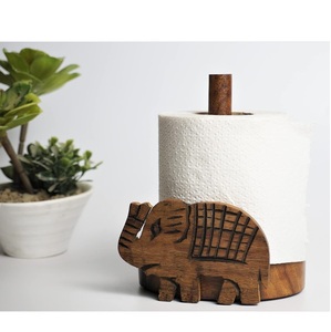 Porte-mouchoirs en bois rectangulaire (grand) - Product Image 4