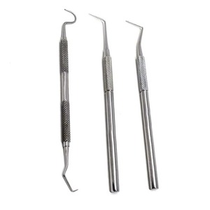 Sonde parodontale dentaire en acier inoxydable, sonde parodontale professionnelle à une seule extrémité - Product Image 4