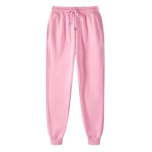Pantalons de survêtement en molleton rose pour femmes, vente en gros de vêtements de sport, pantalons de jogging pour femmes, pantalons de survêtement amples, pantalons de jogging pour femmes - Product Image 1