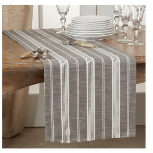 100% chemins de Table en coton biologique solide blanc moderne fleur broderie étanche GOTS certifié maison fêtes de mariage à manger - Product Image 5