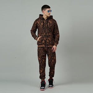 Ropa deportiva para hombre, chándal personalizado de poliéster con sublimación 3D, ropa de calle, traje de entrenamiento para correr, chándal de ropa activa - Product Image 4