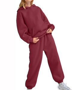 Chándal personalizado de calidad para mujer, Jogger y sudadera con capucha de 2 piezas, chándal pesado recién llegado, trajes al por mayor para hombres y mujeres - Product Image 6