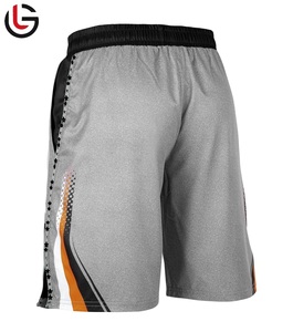 Short de survêtement en coton tricoté avec logo personnalisé pour hommes à la mode avec ceinture élastique d'été - Product Image 3