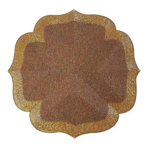 Posavasos con cuentas de color azul oscuro con forma de conejito, posavasos con cuentas de calidad superior, accesorios de cocina, posavasos - Product Image 3