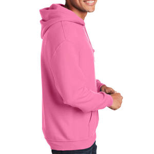 Sweat à capuche d'hiver 100% coton imprimé sur mesure, OEM/ODM, étiquette privée disponible avec poche et logo - Product Image 3