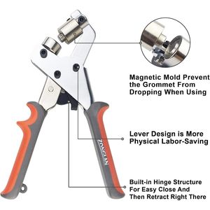 1/4 Kit di strumenti per fori manuali multiuso per fori per l'artigianato per vari scopi - Product Image 5