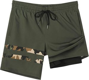 ONSTYLE Short de bain écologique pour homme Short de plage avec logo personnalisé et impression par sublimation Maillot de bain de surf à motif solide - Product Image 1