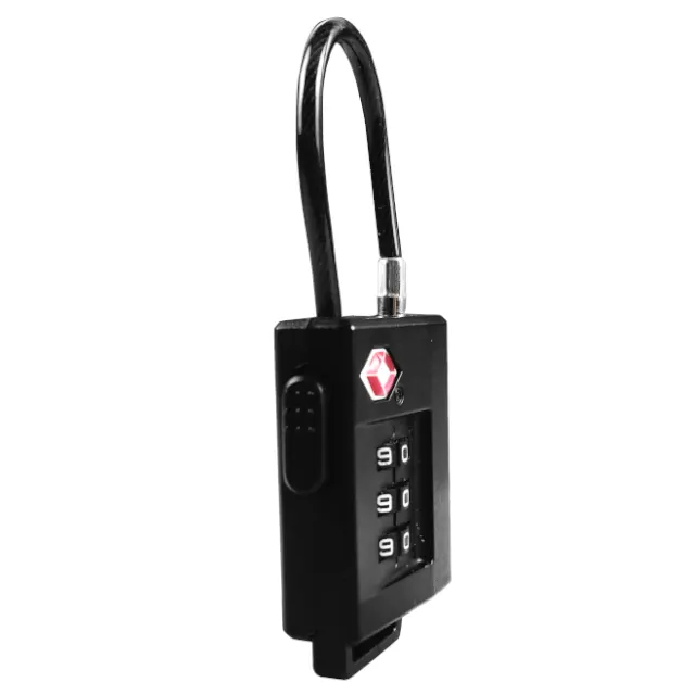 ABS Security Lock that is TSA approved, suitable for travel, gym, and school use, ensuring the safety of your luggage, lockers