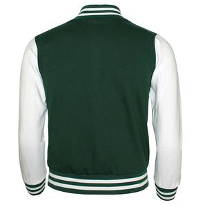 2026 Best Premium Quality Men's Casual Breathable Varsity Jacket Solid Pattern Stand Collar Woolen Winter Jacket Front Street - Product Image 3