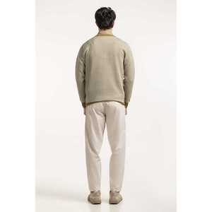 Pull à col rond pour homme 100% coton, respirant, motif imprimé, logo, lettres, manches courtes - MN-SWT-WS24-035 - Product Image 5