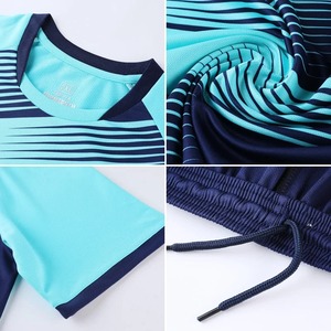 Ropa de fútbol de entrenamiento de secado rápido transpirable personalizada para hombre, camiseta de fútbol de alta calidad, uniforme de fútbol de color amarillo y verde 5033 - Product Image 5