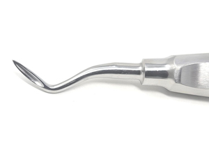 Elevador Dental Raíz Luxating Instrumentos Quirúrgicos Juego de 3 | Herramientas de extracción de dientes de acero inoxidable Elevador de raíz - Product Image 2