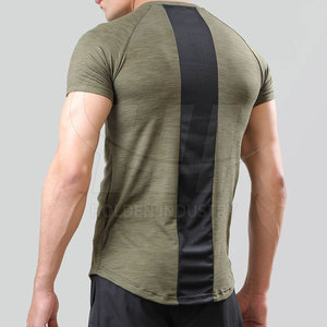 <b>Muscle</b> Fit <b>Men</b> Gym <b>T</b> <b>Shirts</b> Breathable Athletic Workout Wear Custom Logo Sports Apparel Sweat Absorbent <b>Men</b> Gym <b>T</b> <b>Shirts</b> - Product Image 3