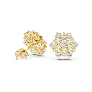 Fashion Design S925 Sterling <b>Silver</b> Stock <b>Earrings</b> Luxury VVS Moissanite Lab Grown Diamond Women Stud <b>Earrings</b> - Product Image 6