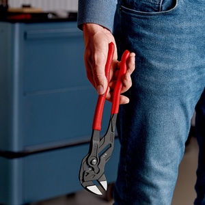 Clé à molette KNIPEX 300 mm noire atraînementée, largeur de serrage 68 mm avec revêtement plastique - Product Image 4