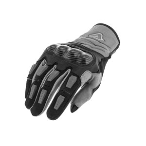 Gants Acerbis CE Carbon 'G' 3.0 en cuir premium pour la course moto, avec certification CE - Product Image 1