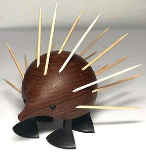 Premium Natural Wooden <b>Toothpick</b> <b>Holder</b> with Lid | Reusable Eco Friendly <b>Toothpick</b> Storage Case for Home Kitchen, Restaurant - Product Image 5