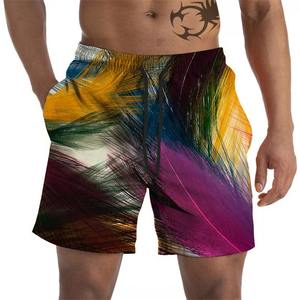 Pantalones cortos de playa para hombre, pantalones cortos de playa con gráficos para hombre, pantalones cortos coloridos con estampado 3D, pantalones cortos de verano, ropa de calle suelta para nadar - Product Image 6