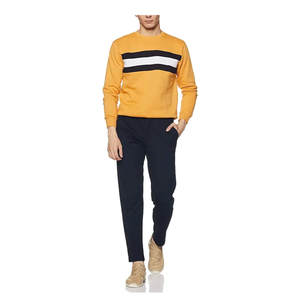 Mode décontractée couleur unie hommes sweat coupe-vent hiver chaud polaire hommes pull sweats et pull pull homme - Product Image 5