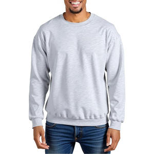 Sudadera de Alta Calidad para Hombre, Estilo Holgado con Hombros Caídos, Bolsillos Delanteros, Diseño Urbano Básico - Product Image 1