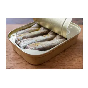 Poisson sardine en conserve de qualité supérieure dans l'huile végétale à vendre au meilleur prix