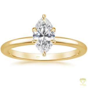 Qualité supérieure élégante Marquise Lab Grown Bague en diamant Bijoux de mariage Marquise Cut Design pour les femmes - Product Image 2