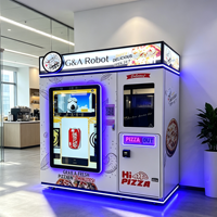 Sistema de Cocina Comercial de Ahorro Energético para Tiendas Minoristas Interiores y Lugares de Servicio Público, Máquina Expendedora de Pizza