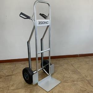 Diable tout-terrain avec roues d'<span class=keywords><strong>escalier</strong></span>, grande plate-forme et arrimage intégré - Product Image 1