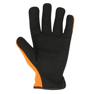 ถุงมือช่างยนต์งานช่างหนังมีแผ่นผ้าฝ้ายเสริมแรงทนทานต่อการขัดถูโลโก้ได้ตามต้องการ - Product Image 2