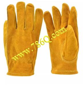 Gants antidérapants légers durables résistants à la perforation pour jardin en cuir pour enfants - Product Image 1